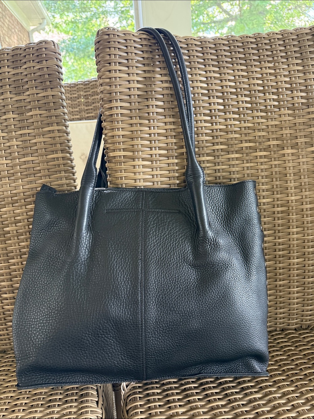 Hammitt Oliver Black Leather Tote NWT - Picture 2 of 4